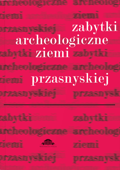 Baner b�d�cy linkiem do publikacji wydanej w 2018 roku, po�wi�conej zabytkom archeologicznym ziemi przasnyskiej. Publikacja po klikni�ciu otworzy si� w pdf